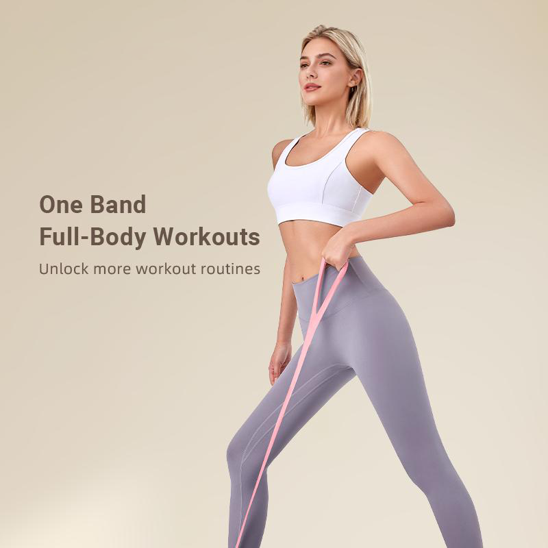 🔥Figure 8 Resistance Bands – Silicone Exercise Bands for Women