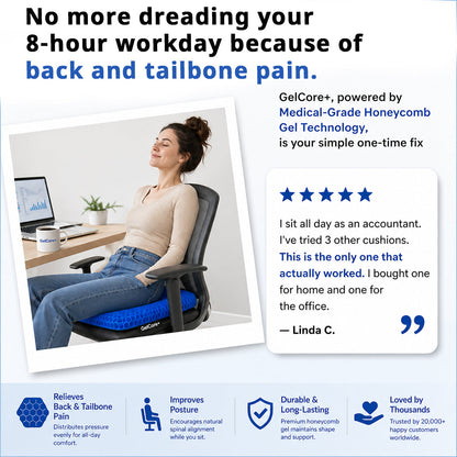 Turn Any Chair Into Pain-Free Comfort
